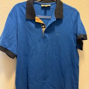 Burberry Blue Polo size XL